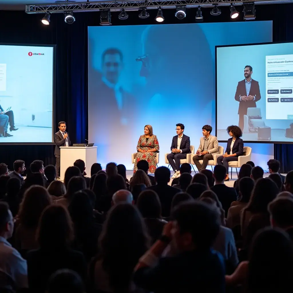 Professional business solution illustration